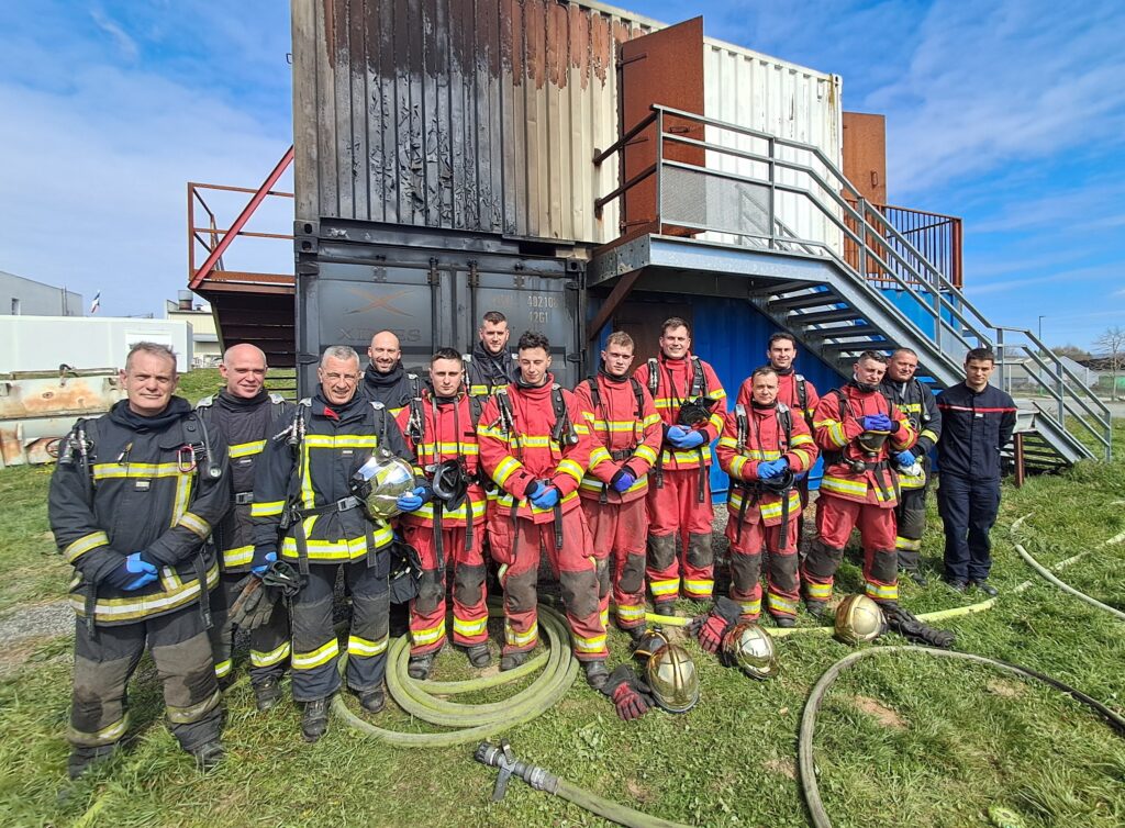 Formation de formateurs en feu réel au SDIS 23 : La relève est assurée !