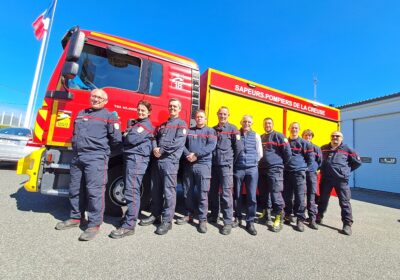 Formation Sous-Officier de Garde sapeur-pompier : 6 nouveaux SOG pour la Creuse